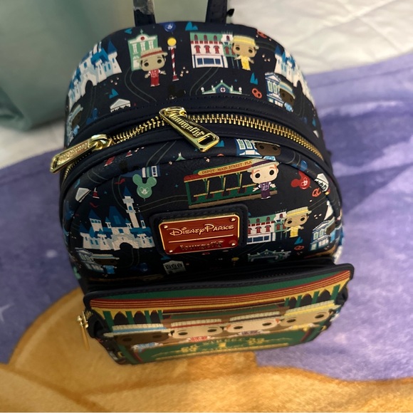 Disney Parks Dapper Dan Loungefly Mini Backpack Funko Pop...